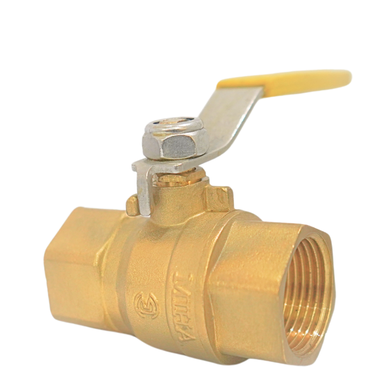 Van bi đồng gas tay gạt màu vàng MIHA-PN30 - Ảnh 2