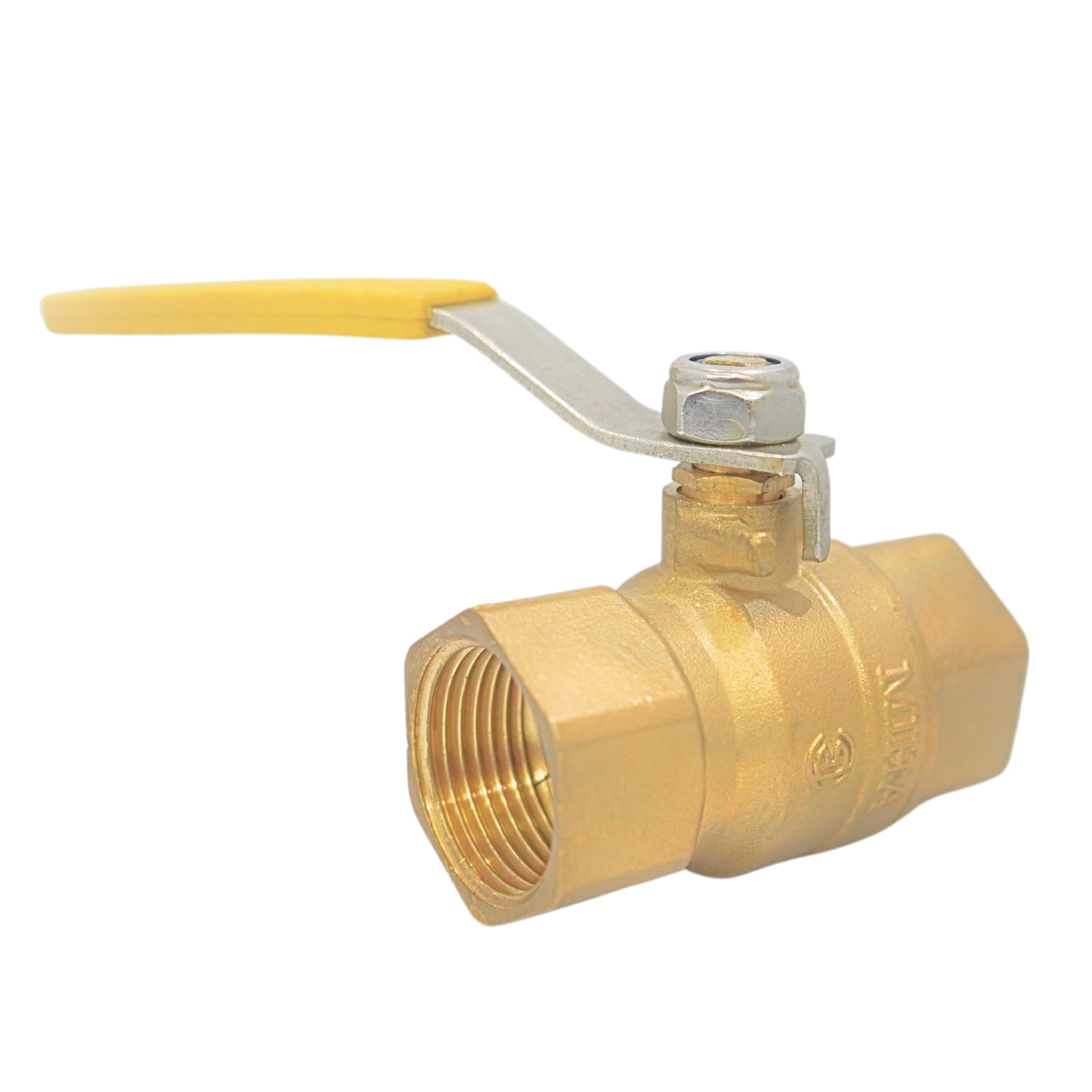 Van bi đồng gas tay gạt màu vàng MIHA-PN30 - Ảnh 3